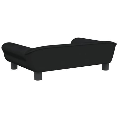 Divano per Bambini Nero 70x45x26 cm in Velluto - Foto 7