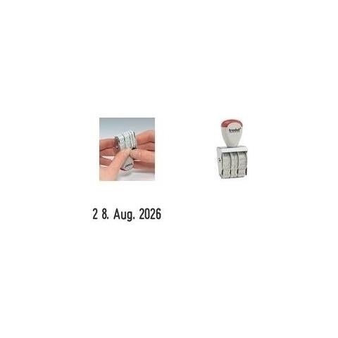 Datumstempel Classic 54223 5x32mm Silber - Foto 1