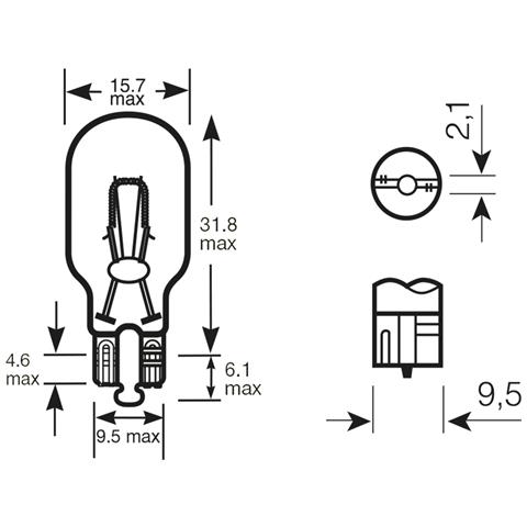 Lampadina 12v 21cpw - Foto 2