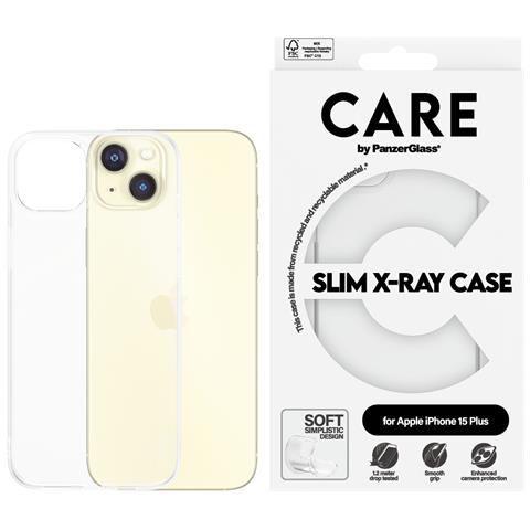 CARE by PG TP X-Ray Sof B iPhone 15PLUS custodia per cellulare Cover Trasparente - Foto 2
