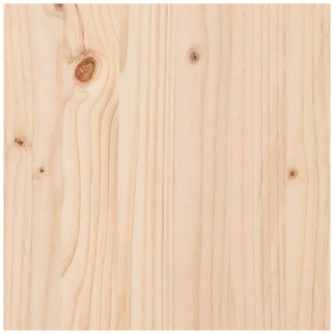 Letto senza Materasso 120x190 cm in Legno Massello di Pino - Foto 2