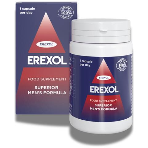 Erexol Integratore Alimentare Per Uomini 60 Pezzi | Ginsenosidi Maca Zen Shen Zinco - Foto 1