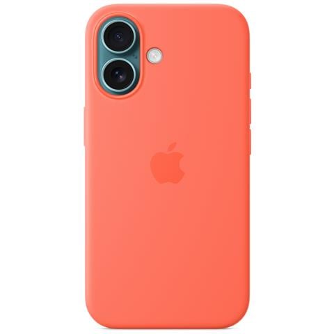 Custodia MagSafe in silicone per iPhone 16 - Mandarancio - Foto 2