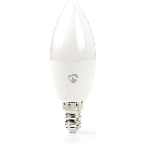 Lampadina Connessa Wi-fi Led 4,9w 470lm E14 In Plastica A Forma Di Candela, Bianco - Foto 1