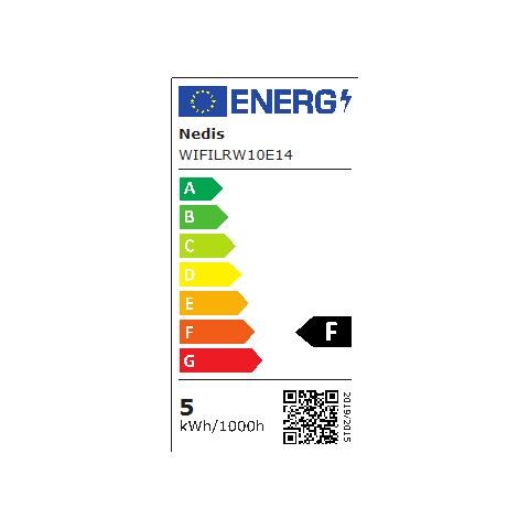 Lampadina Connessa Wi-fi Led 4,9w 470lm E14 In Plastica A Forma Di Candela, Bianco - Foto 7