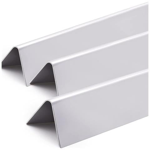 Piastre Riscaldanti Per Weber Spirit Serie 200 - Confezione Da 3, Argento - Foto 2