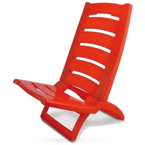Spiaggina Plastica 289 - Rosso - Foto 1