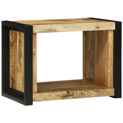 Cubo da Parete 55x35x40 cm Legno Massello di Mango - Foto 2