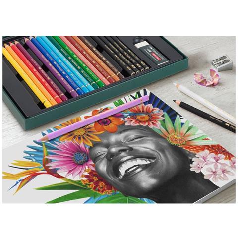 Polychromos & Pitt Graphite Matt Set Multicolore 48 pz - Foto 2