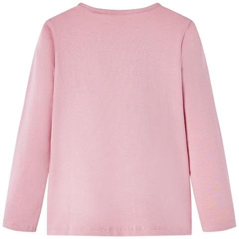 Maglietta per Bambini a Maniche Lunghe Rosa Chiaro 128 - Foto 2