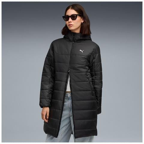 Ess Hooded Padded Parka 68523201, Donne, Nero, M - Foto 6