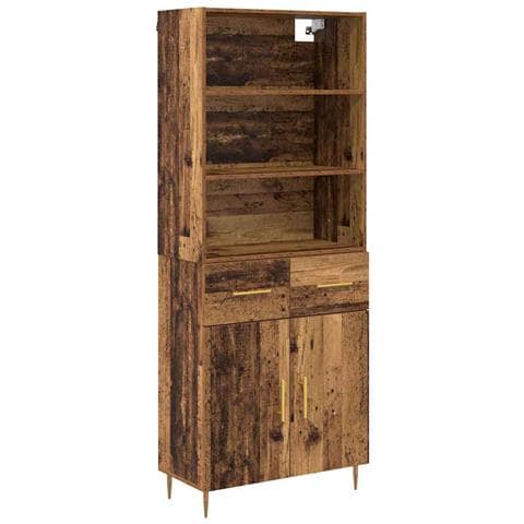 Credenza Legno vecchio 69,5 x 34 x 180 cm Legno multistrato - Foto 1