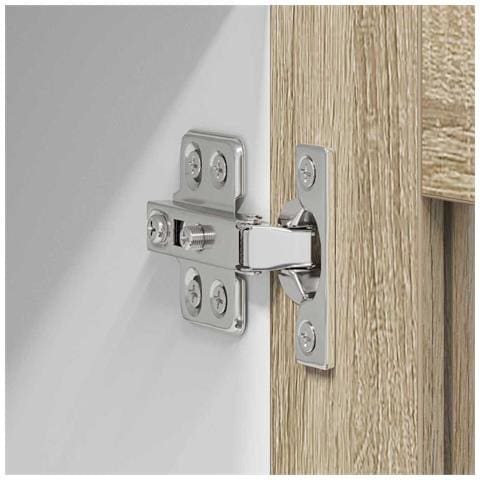 Armadio pensile con porta Riga Rovere Sonoma 60 x 31 x 100 cm - Foto 9