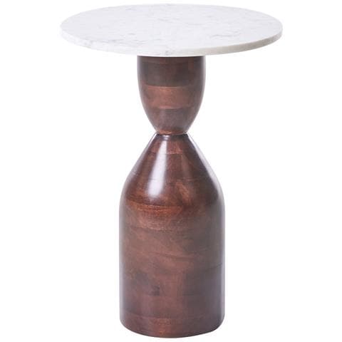 Tavolino Wallula Legno Di Mango Marrone - Foto 2