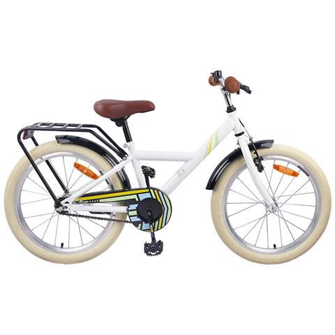 Bicicletta per Bambini 24 Pollici per 8-12 anni Bianco - Foto 1