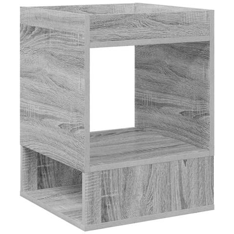 Tavolino Grigio Sonoma 40 x 40 x 56 cm Legno multistrato - Foto 1
