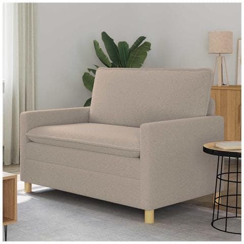 Divano Grigio Chiaro 126 x 81 x 87,5 cm Tessuto - Foto 2