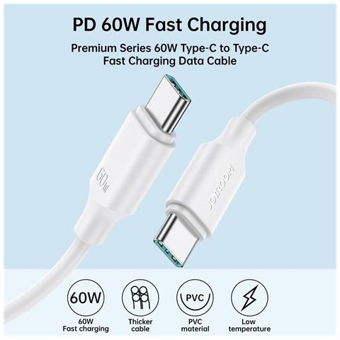 Cavo USB-C per Apple iPhone 16-15 Series Type-C to - Nero, 60W - Foto 4