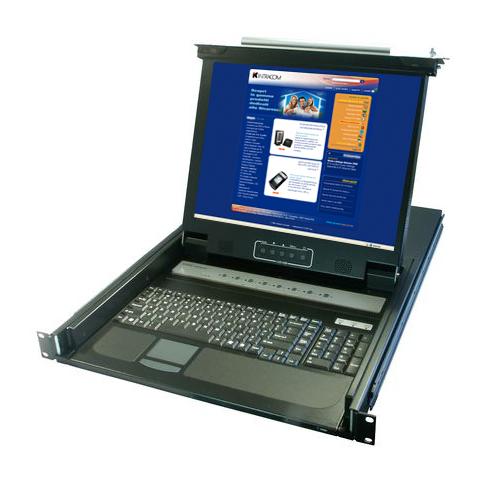 [Ricondizionato GOLD] IDATA KVM-C17P - Console KVM (Monitor, Tastiera, Touchpad) 17'' per Rack 19'' - Foto 1
