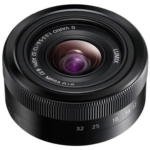 Obiettivo Zoom H-FS12032 12-32 mm / F3.5-F. 56 ASPH. / MEGA OIS Nero - Foto 3