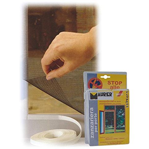 Zanzariera con Velcro per Finestre 150x180 cm colore Antracite - Foto 2