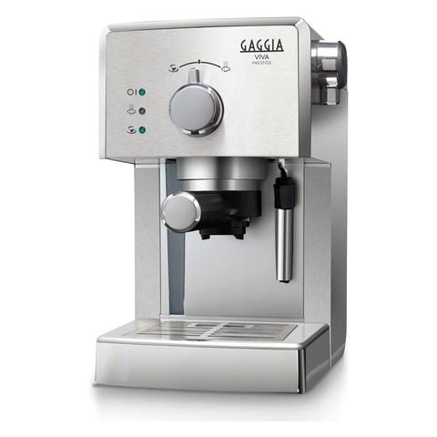 RI8437/11 Viva Macchina da Caffè Espresso Manuale Potenza 950 Watt Capacità 1.25 Litri Colore Argento - Foto 1