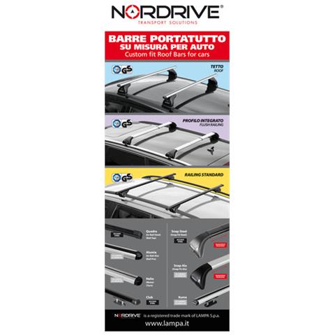 Locandina Nordrive Barre Portatutto Auto - Foto 1