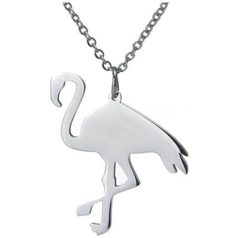 50342209 Collana Con Ciondolo, Acciaio Inossidabile, Grigio - Foto 1