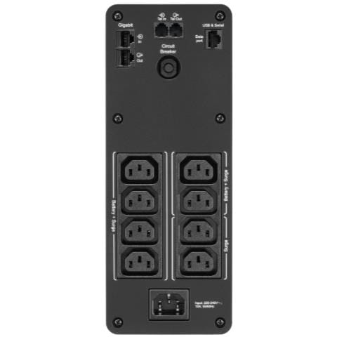 Gruppo di Continuità UPS Pro BR 1200 VA / 720W 8 presa AC - Foto 4