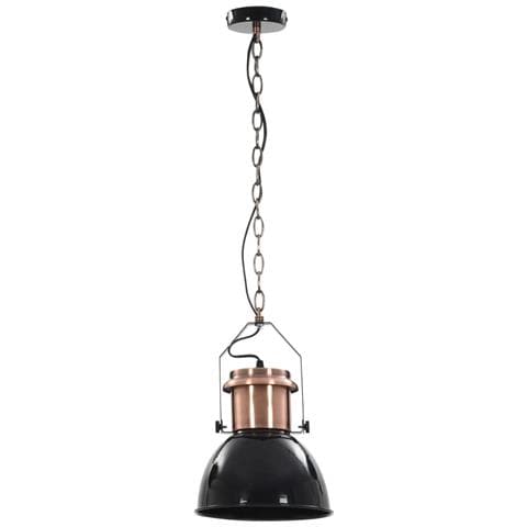 Lampade Da Soffitto 2 Pz Nero Tondo E27 - Foto 2