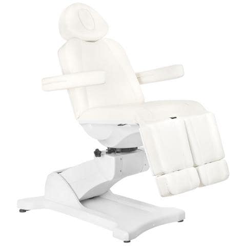 Azzurro Poltrona Cosmetica Elettrica 869as Pedi Rotante 5 Siln. Bianco - Foto 1