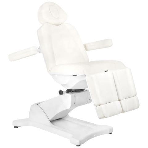 Azzurro Poltrona Cosmetica Elettrica 869as Pedi Rotante 5 Siln. Bianco - Foto 2