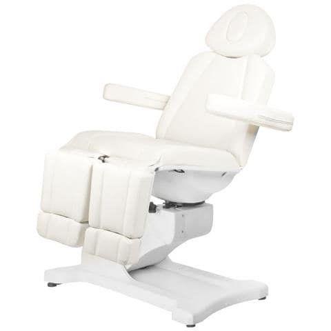 Azzurro Poltrona Cosmetica Elettrica 869as Pedi Rotante 5 Siln. Bianco - Foto 7