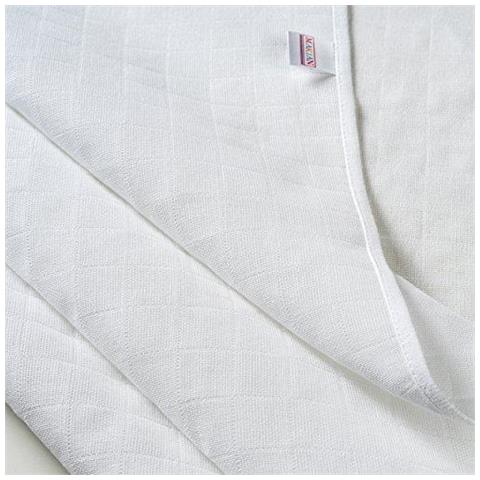 Piazze Bambino Mussola Burp Cloth Swaddles 10 Pacchetti Di Grandi Dimensioni 80x80 Cm Bianco Qualit Premium - Doppia Intrecciata Oeko-tex Certificato Lavabile A 90 C - Foto 2