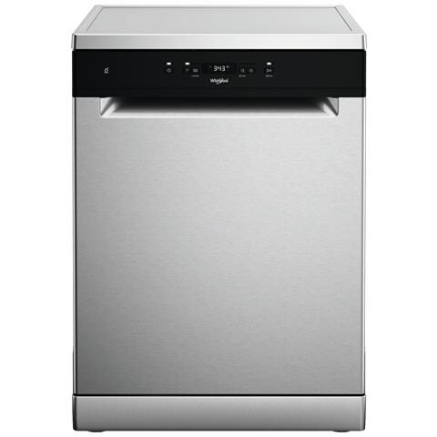 WHIRLPOOL Lavastoviglie WFC3C33FX Capacità 14 Coperti Classe D Colore Acciaio Inox