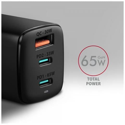 Acu-dpq65 Caricabatterie Per Dispositivi Mobili Nero Interno - Foto 2