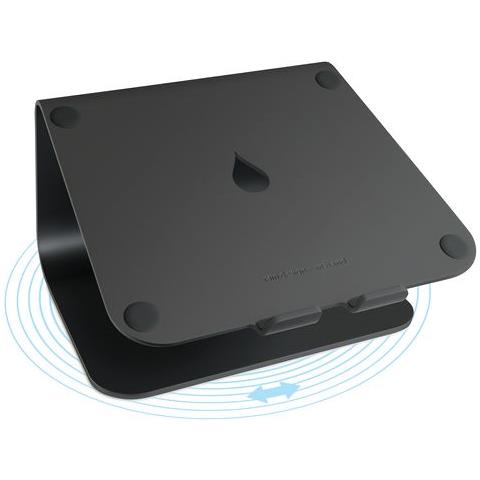 Supporto per Macbook Mstand360 con Base Girevole Colore Nero - Foto 1