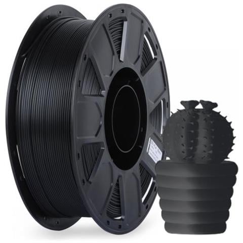 3d 3301010122 Materiale Di Stampa 3d Acido Polilattico (pla) Nero 1 Kg - Foto 1