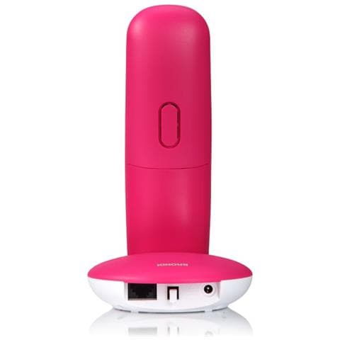 Lotus Telefono DECT Magenta, Bianco - Foto 4