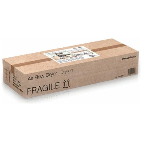 Stendibiancheria Elettrico Pieghevole Con Flusso D'aria Naturale Dryllon 24 W 12 Sbarre - Foto 2