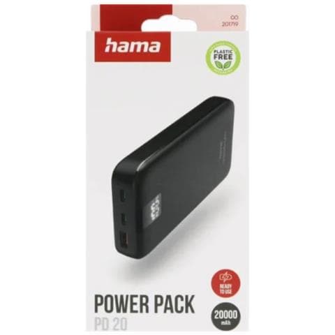 Vatteria Portatile Polimeri di litio 00201719 (LiPo) 20000 mAh Antracite - Foto 2