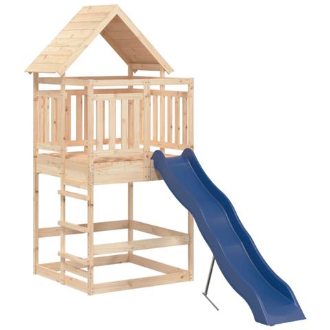 Set da Gioco da Esterno in Legno Massello di Pino - Foto 1