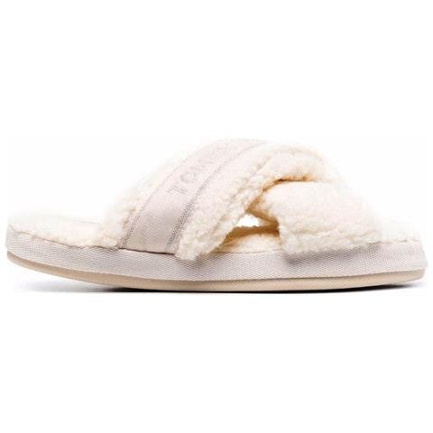 Shiny Webbing Home Slipper Ciabatte Sintetico Scarpe Donna Giallo Eu 35.5, Fw0fw06139 Z01 - Foto 1