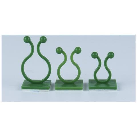 10 Pezzi Piccoli Clip Per Piante Rampicanti, Clip Adesive Da Parete Per Viti  M - Foto 2