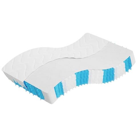 Materasso A Molle Insacchettate Medio Rigido 140x190 Cm - Foto 1