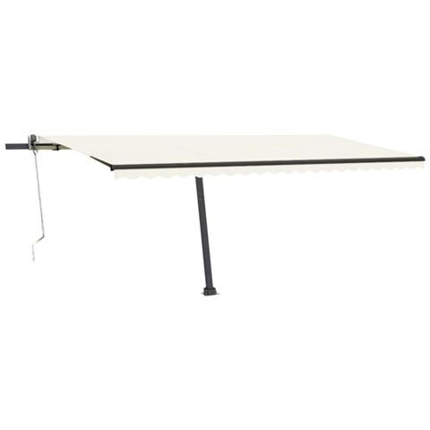 Lusso Casadino -  Tenda Automatica Con Sensore Vento E Led 500x300 Cm Crema - Foto 1