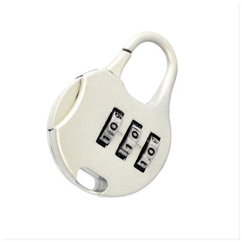Metti Al Sicuro I Tuoi Effetti Personali Con Un Mini Lucchetto A Combinazione Silver - Foto 3