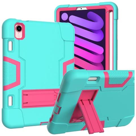Custodia Per Ipad Mini 6 8.3"" Con Supporto E Alloggiamento Per Stilo Menta - Foto 1