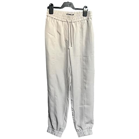 Zara Pantaloni Da Donna Comodi Eleganti Bianchi Taglia Xs - Foto 1