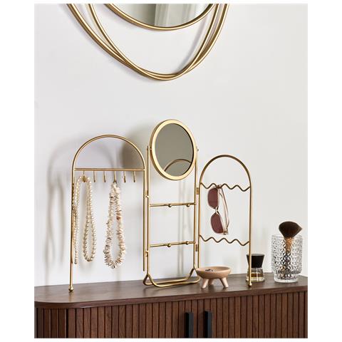 Portagioie Con Specchio Pirou Oro - Foto 1